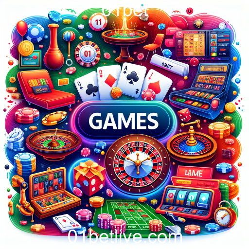 Explorando a Categoria Jogos no 01bet: Diversão e Oportunidades
