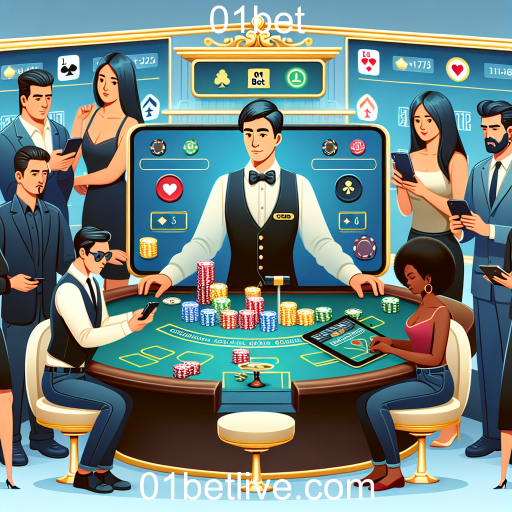 A Experiência Imersiva dos Jogos Ao Vivo na 01bet